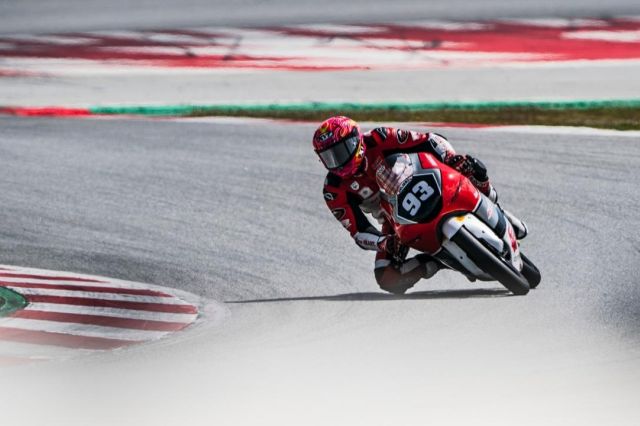Pebalap Astra Honda Arbi Aditama Siap Taklukan Tantangan Kelas Dunia di GP Catalunya
