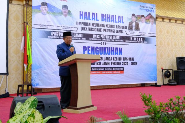 Hadiri Halal Bihalal HKKN, Wagub Abdullah Sani: SDM Kerinci - Sungai Penuh Sangat Luar Biasa