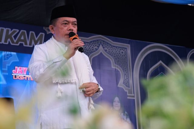 Hadiri Haflah Akhirussanah Ponpes Darul Hikam Tebo, Gubernur Al Haris: Pemprov Jambi Konsen Membantu Ponpes
