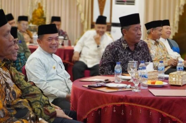Gubernur Al Haris dan Abdullah Sani Kompak Hadiri Halal Bi Halal Ormas Islam dan LAM Jambi