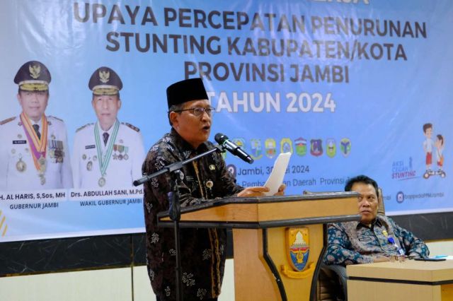 Atasi Stunting: Wagub Abdullah Sani Minta Tingkatkan Konvergensi Keterpaduan Program