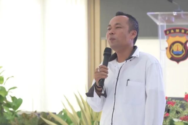 Di Rakernis Humas Polda Jambi: Hendry Nursal Suarakan Pesan Damai Selaku Publicity Ambassador Of HWPL