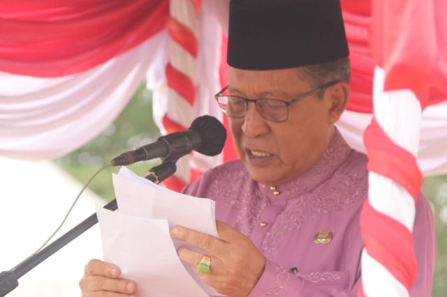 Pimpin Upacara Hari Lahir Pancasila: Wagub Abdullah Sani Harapkan Seluruh Elemen Masyarakat Implementasikan Nilai-nilai Pancasila