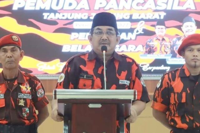 Pemuda Pancasila Dukung Anwar Sadat di Pilbup Tanjab Barat 2024