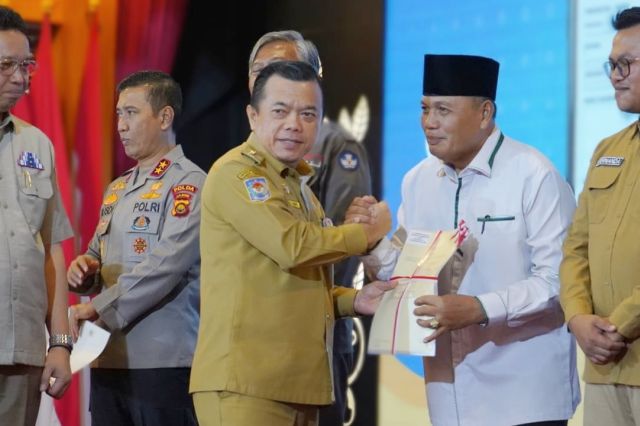 Gubernur Al Haris Launching Implementasi Sertifikat Elektronik pada 4 Kantor Layanan Pertanahan Daerah