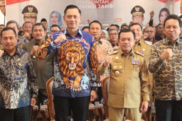 Menteri AHY Puji Kinerja Gubernur Al Haris Sukseskan Program Reforma Agraria
