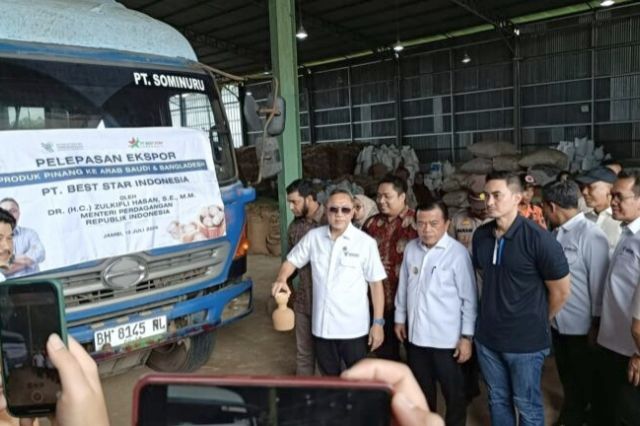 Lepas Ekspor Pinang Jambi ke India dan Bangladesh: Ini yang Disampaikan Mendag Zulhas