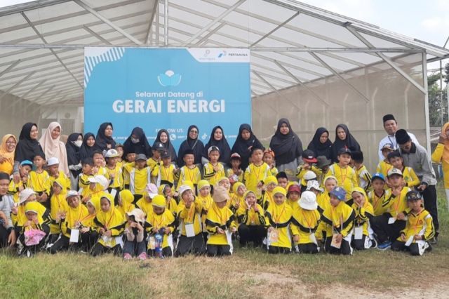 Serunya Belajar Hidroponik di Gerai Energi Pertamina EP Jambi Field