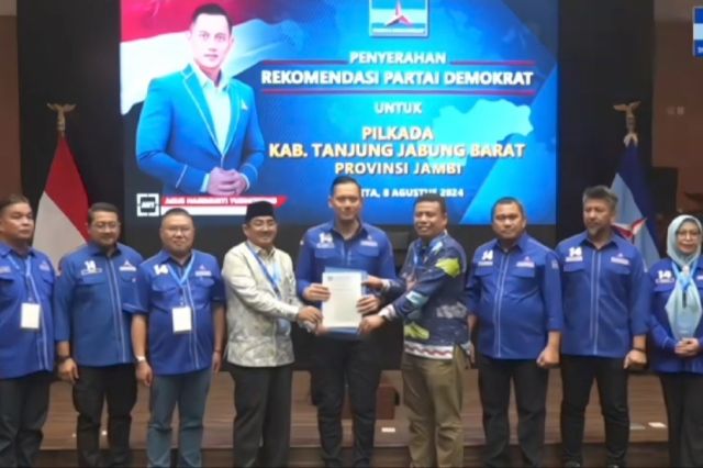 Demokrat Resmi Usung UAS-Katamso di Pilbup Tanjab Barat 2024