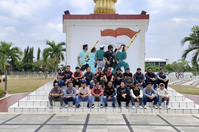 Satu Hati Melaju untuk Indonesia Maju: Komunitas Motor Honda Jambi Ramaikan Convoy Merdeka