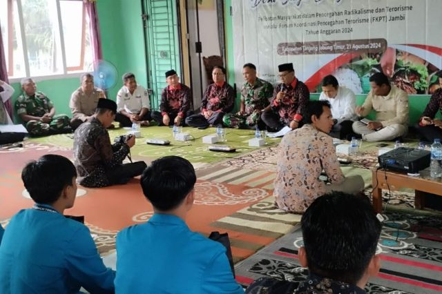 BNPT RI-FKPT Jambi Gelar Kenduri di Desa Kota Baru, Prof Asad: Jangan Berprilaku Intoleran