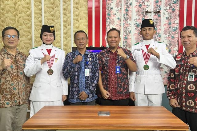 Disdik Jambi Gelar Podcast dengan Dua Paskibraka Nasional untusan Jambi