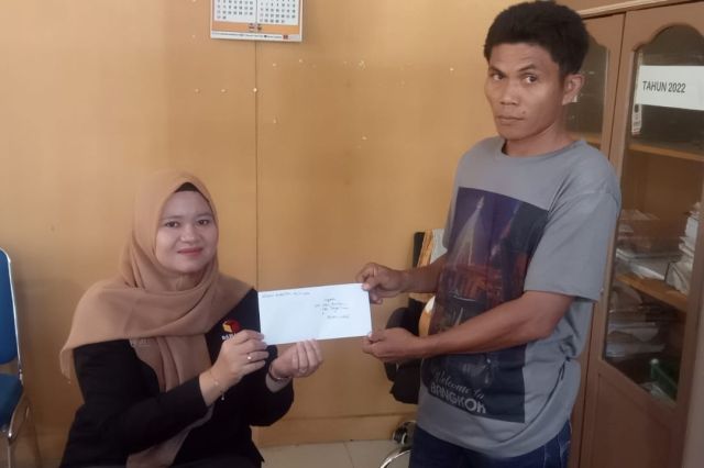 Lurah Teluk Dawan Pasang Spanduk RH Viral: Tim Haris-Sani Surati Bawaslu Tanjab Timur