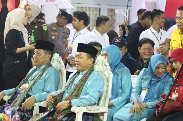 Ratu Munawarah Dampingi Haris - Sani Cabut Nomor Urut Pilgub Jambi 2024