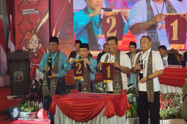 Al Haris-Sani Dapatkan Nomor Urut 2 di Pilgub Jambi 2024