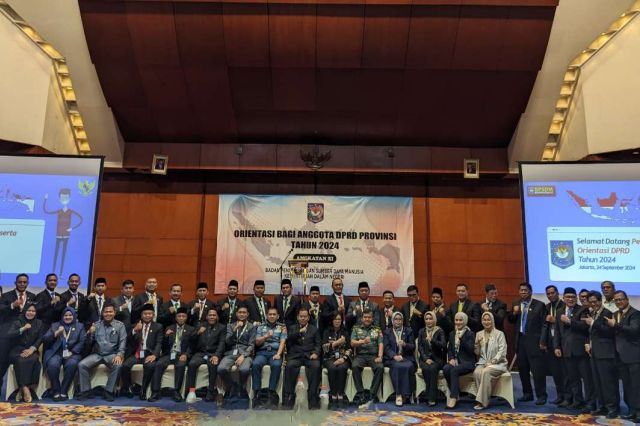 Pendalaman Tugas dan Fungsi: 55 Anggota DPRD Provinsi Jambi Ikuti Orientasi yang Digelar BPSDM Kemendagri