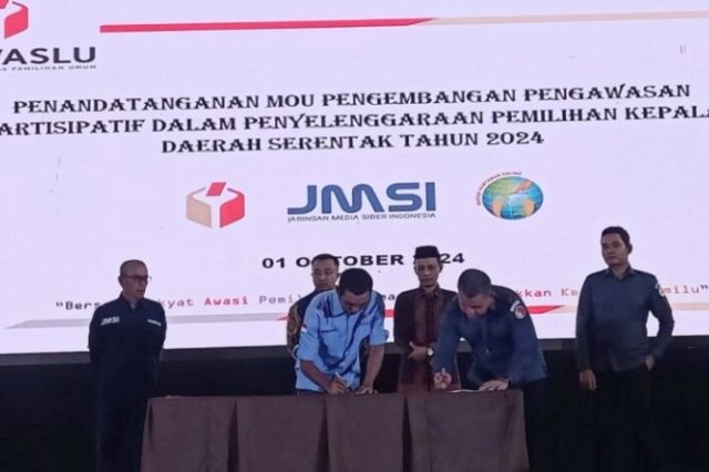 Bawaslu Jambi Gandeng Stakeholder, Mahasiswa dan Organisasi Pers Awasi Kampanye Berbasis Media Siber
