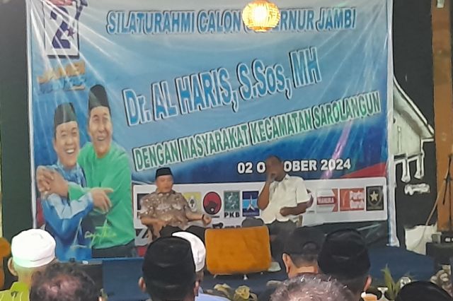 Warga Sarolangun Kota Sepakat Haris-Sani Lanjutkan Jambi Mantap Jilid Dua