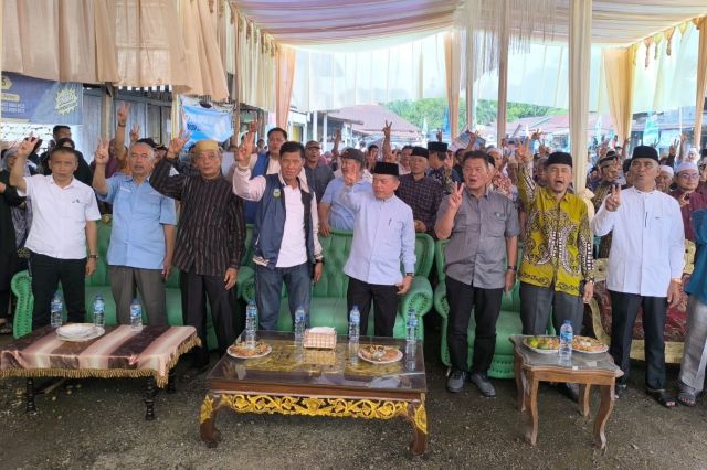 Warga Bathin VIII Sarolangun Targetkan Kemenangan Hari-Sani 80 Persen