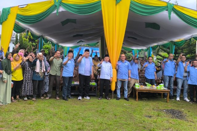 Silaturahmi Bersama Warga Pelepat, Idham Khalid: Bungo Bulat Pilih Haris-Sani