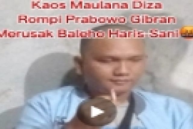 Oknum Diduga Tim RH Ketangkap Tangan Rusak Baliho Haris-Sani
