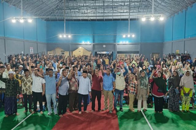 Al Haris Disambut Antusias Warga Tebo Ilir