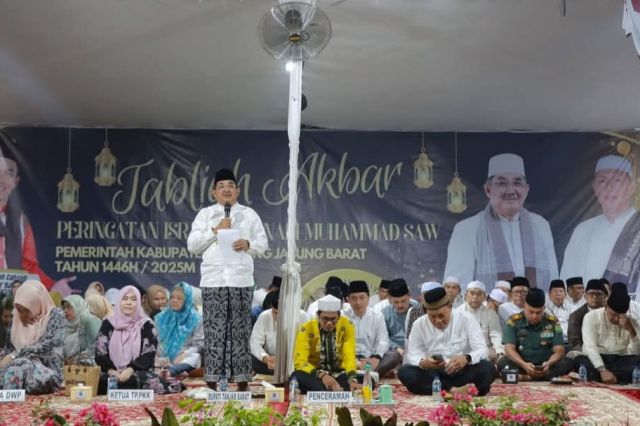 Bupati Anwar Sadat Hadirkan Ustad Ucay untuk Memeriahkan Peringatan Isra Miraj 1446 H
