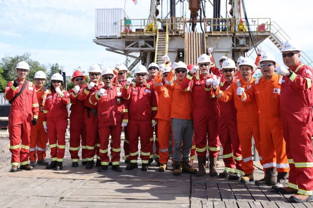 Dukung Kegiatan Pengeboran Sumur SA-3NF: Kepala SKK Migas Saksikan Langsung Spud in di Lapangan