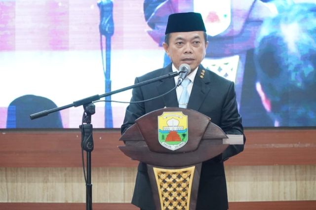 Hadiri Sertijab Bupati Muaro Jambi: Gubernur Al Haris Tekankan Sinkronisasi Program Pembangunan