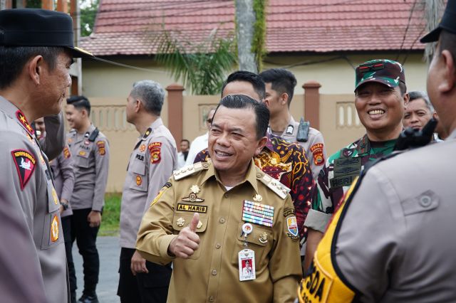 Gubernur Al Haris Hadiri Deklarasi PSU Pilkada Damai Bungo 2025
