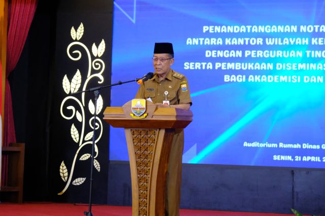 Wagub Abdullah Sani Dukung Pengembangan Kekayaan Intelektual Melalui Kanwil Kementerian Hukum Jambi