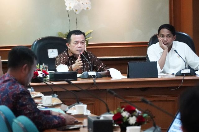 Bersama Para Bupati dan Wali Kota, Gubernur Al Haris Lakukan Audiensi dengan Menteri Kehutanan