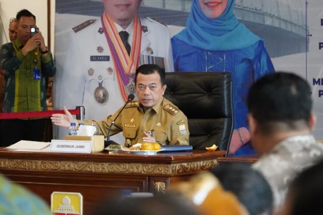 Gubernur Al Haris Tekankan Pentingnya Sinergi dan Kolaborasi untuk Pembangunan yang Efektif