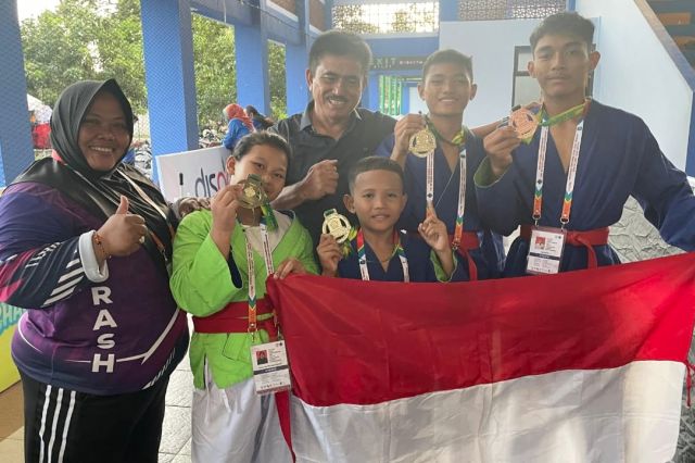 Membanggakan: Atlet Kurash Jambi Berhasil Sumbangkan Enam Medali Emas di Kejuaraan Kurash se-Asia Tenggara