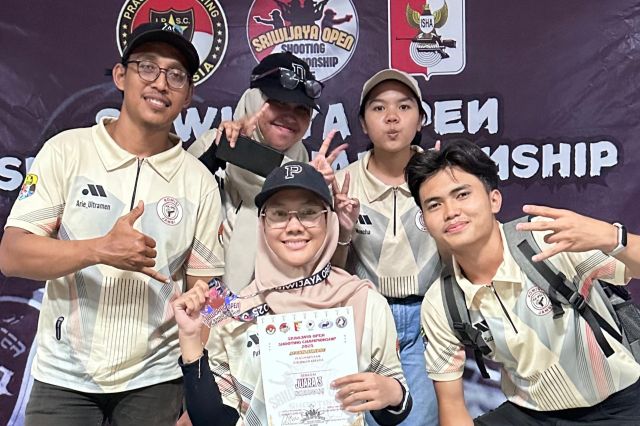 Dua Atlet Menembak Pengprov Perbakin Jambi Raih Prestasi di Sriwijaya Open Shooting Championsip