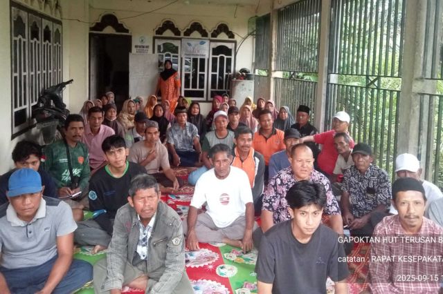 Kobarkan Semangat: Gapoktan Terusan Bersatu Siap Berjuang