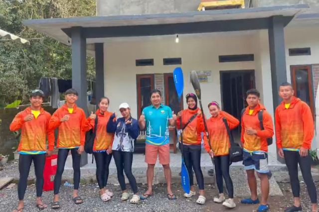 PODSI Jambi Raih 4 Emas dan 1 Perak di Kejurnas Dayung Pangandaran