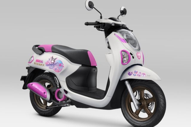 Edisi Kawaii Terbatas! Honda Scoopy X Kuromi Kini Hadir di Jambi