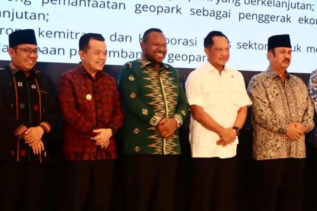 Hadiri Indonesia’s Geopark Leader Forum: Gubernur Al Haris Tegaskan Komitmen Jambi dalam Pengembangan Geopark