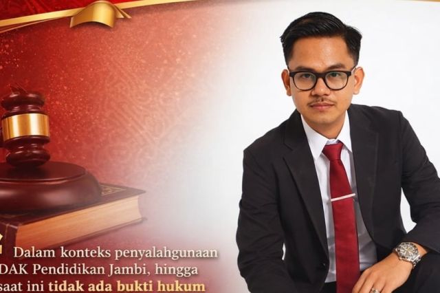 Menjaga Objektivitas Hukum: Tidak Tepat Menarik Gubernur Dalam Perkara DAK Disdik Jambi