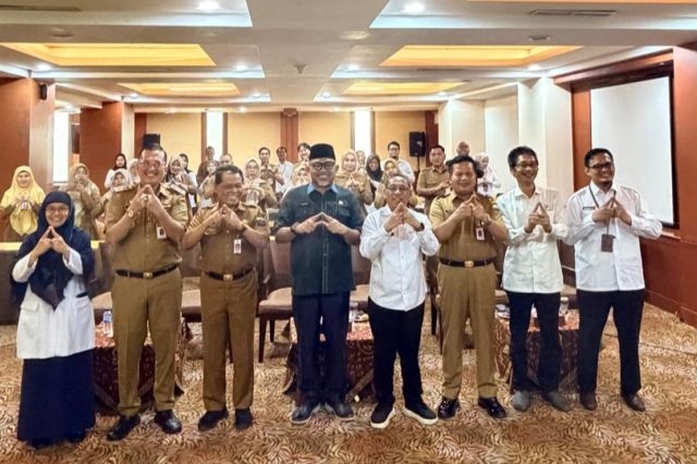 Sekda Sudirman Buka Sosialisasi EPSS dan Pembinaan Statistik Sektoral Tahun 2026