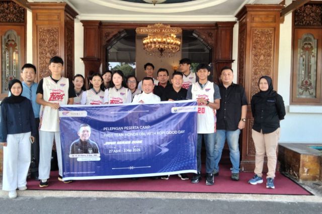 Gubernur Al Haris Lepas Tim DBL Jambi: Siap Harumkan Nama Daerah di Ajang Nasional