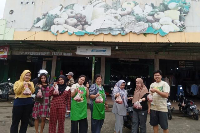 Pedagang Pasar Mama Mayang Berharap APPSI Terus Dampingi UMKM Kecil