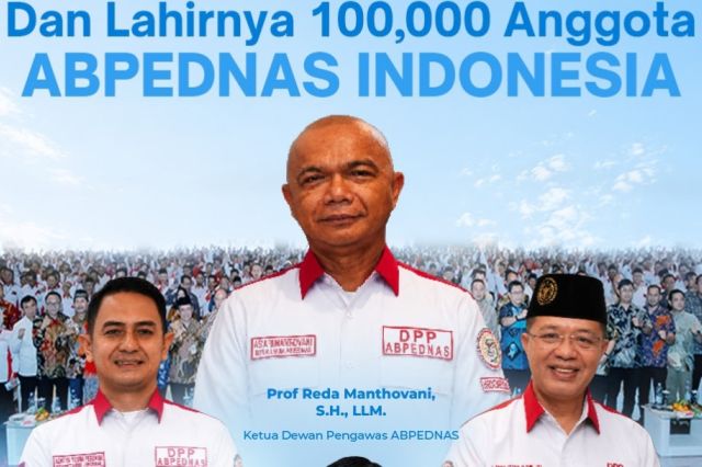 ABPEDNAS Cetak Sejarah: Raih 100 Ribu Anggota Bertepatan Hari Lahir Pancasila 2026
