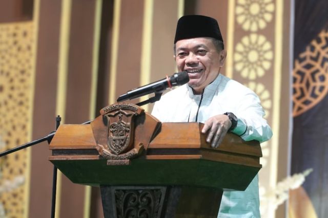 Gubernur Al Haris Ucapkan Terima Kasih ke Pengasuh Ponpes: Hafalan Al Qur’an Investasi untuk Dunia dan Akhirat