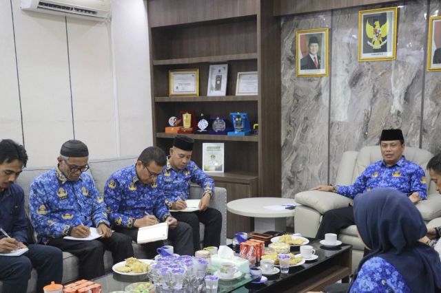 Wabup Katamso Pimpin Rakor Penanganan Jembatan Rusak di Desa Tanjung Benanak