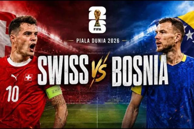 Link Nonton Live Streaming Swiss vs Bosnia Piala Dunia 2026