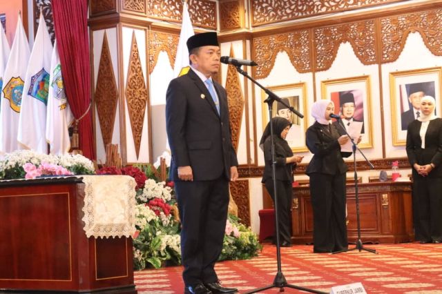 Gubernur Al Haris Kukuhkan Pejabat BPKP: Pertegas Komitmen Bersama Kawal Keuangan Daerah