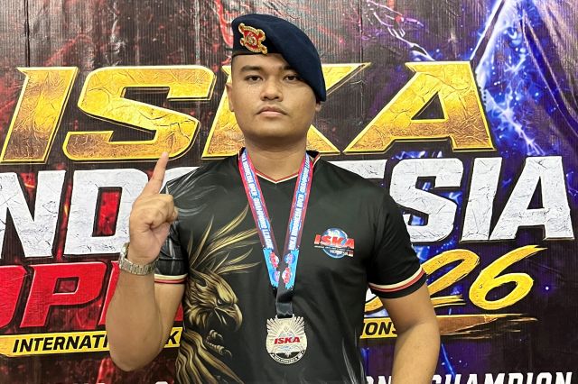 Membanggakan! Atlet Kickboxing Asal Jambi Bharada Billy Raih Medali Perak di ISKA Indonesia Open 2026