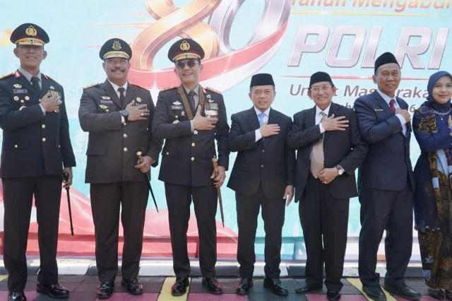 Peringati Hari Bhayangkara ke-80: Gubernur Al Haris Tekankan Pentingnya Sinergi untuk Pembangunan Jambi